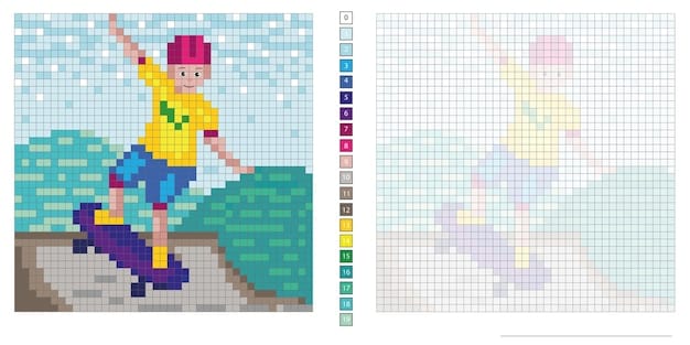 A split-screen image showing two drastically different indie game art styles - on the left, a pixel art game with vibrant colors, and on the right, a hand-painted watercolor style game.