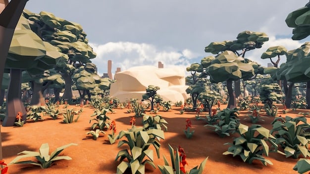 A vast, procedurally generated landscape with diverse biomes and unique architectural styles.
