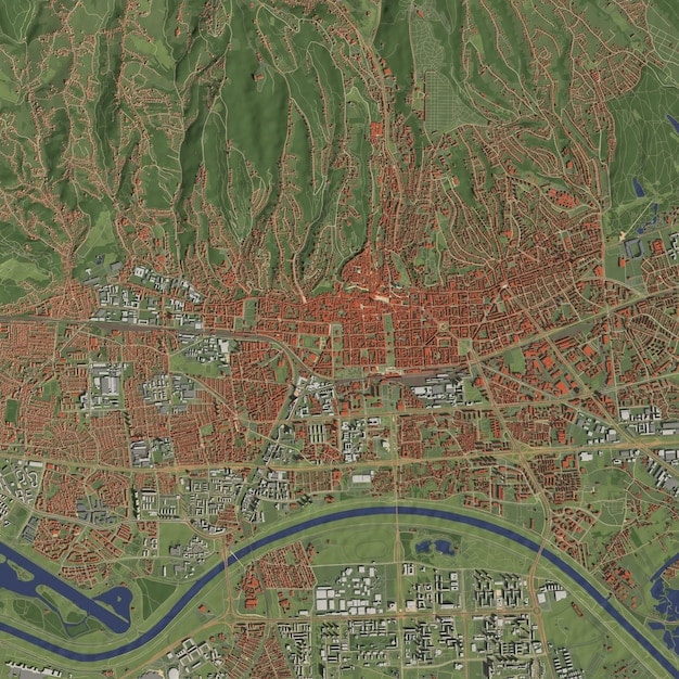 A side-by-side comparison image showing the map of GTA V (Los Santos and Blaine County) next to a larger, speculative map of GTA 6 with multiple cities and diverse terrains, visually illustrating the potential increase in scale.