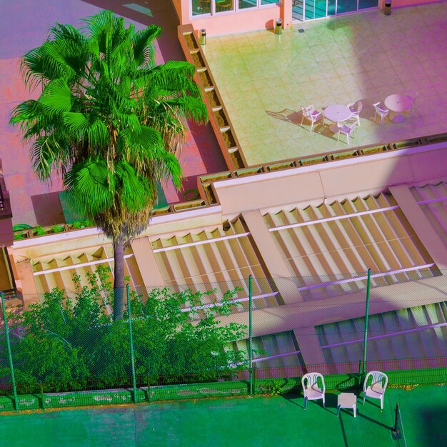 A digital rendering comparing a street grid in Miami's Little Havana with a potential recreation of a similar area in GTA 6's Vice City, showcasing the building colors and street life detail.