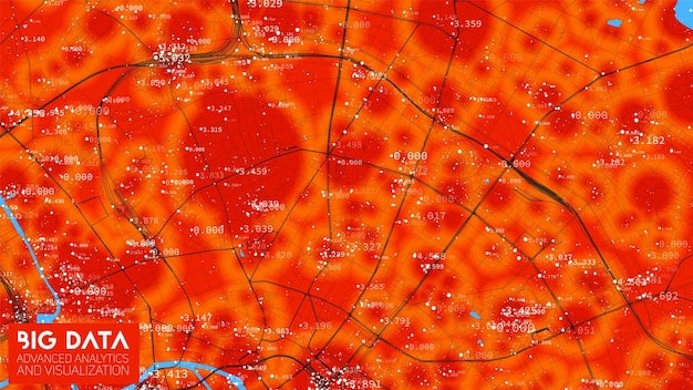 A close-up of an old, weathered map with a specific area circled in red, highlighting a discrepancy between the map and modern satellite imagery of the same location.