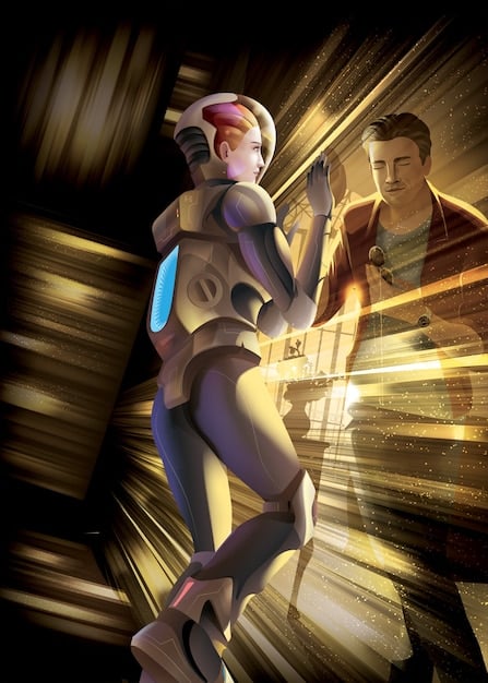 A dynamic action shot in GTA 6 showing the player character helping another character in distress. The scene highlights the player's ability to build relationships and gain trust through acts of kindness or bravery.