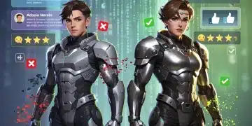 Evolution of two major video games, comparing initial release to improved post-launch state.